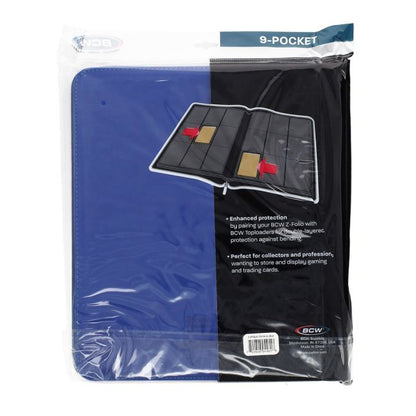 BCW Top Loader Binder - Blue 4-Pocket